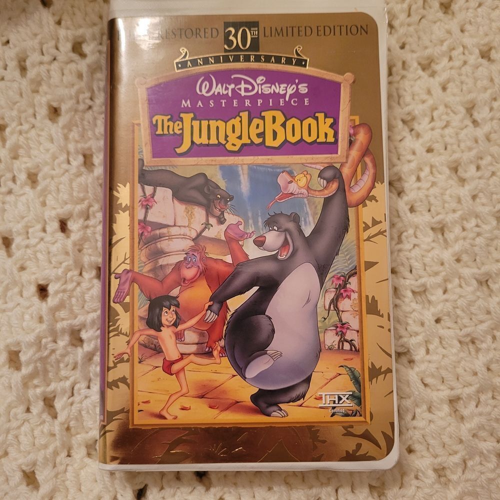 Walt Disney's The Jungle Book VHS